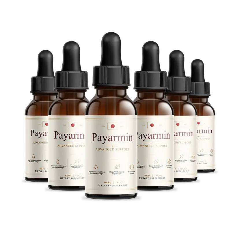 Payarmin 6-bottle best value package, 180-day supply
